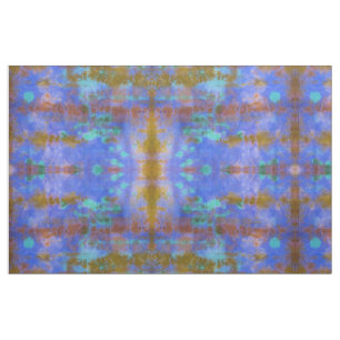Tye Dye Composition #9 by Michael Moffa Fabric