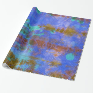 Tye Dye Composition #9 by Michael Moffa Wrapping Paper