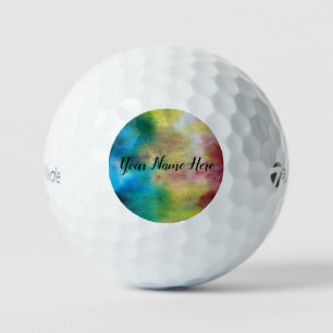 Tye Dye Golf Balls