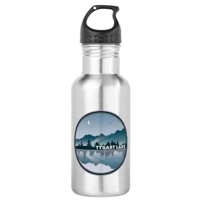 Tygart Lake West Virginia Reflection 532 Ml Water Bottle (Front)
