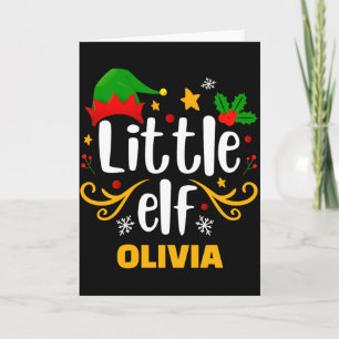 Tygraphy Little Elf Fun Family Matching  Card