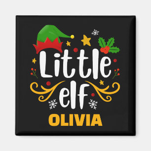 Tygraphy Little Elf Fun Family Matching Magnet