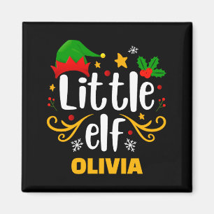 Tygraphy Little Elf Fun Family Matching Magnet