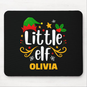 Tygraphy Little Elf Fun Family Matching  Mouse Pad