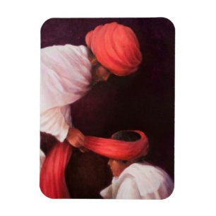 Tying a Turban 2010 Magnet