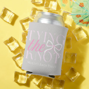 Tying the Knot – Elegant Minimalist Wedding Design Can Cooler