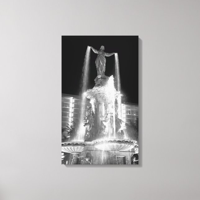 Tyler Davidson Fountain Canvas Print (Front)