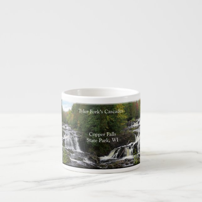 Tyler Forks Cascades espresso mug (Front)