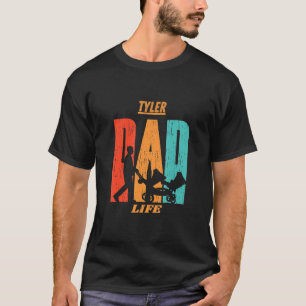 Tyler Native Funny State Flag Dad Parent Baby T-Shirt
