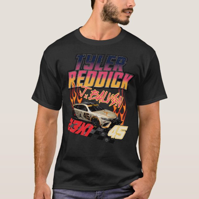 Tyler Reddick J Balvin 23Xi T-Shirt (Front)