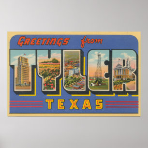 Tyler, TexasLarge Letter ScenesTyler, TX Poster