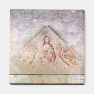 Tympanum depicting Christ the Redemptor Magnet