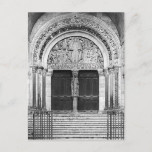 Tympanum with the Last Judgement Postcard
