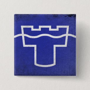 Tyne and Wear 15 Cm Square Badge