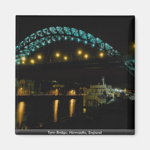 Tyne Bridge, Newcastle, England Magnet