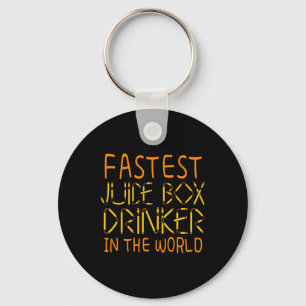 Type 1 Diabetes Awareness Fastest Juice Box Drinke Key Ring