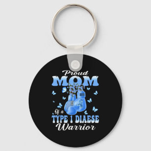 Type 1 Diabetes Awareness Proud Brother Of A T1d W Key Ring
