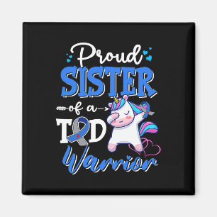 Type 1 Diabetes Awareness Proud Sister Of A T1D Wa Magnet