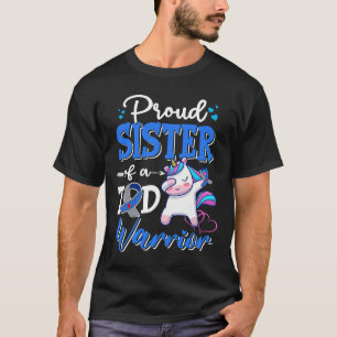 Type 1 Diabetes Awareness Proud Sister Of A T1D Wa T-Shirt