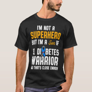 Type 1 Diabetes Awareness Son T1D Warrior Survivor T-Shirt