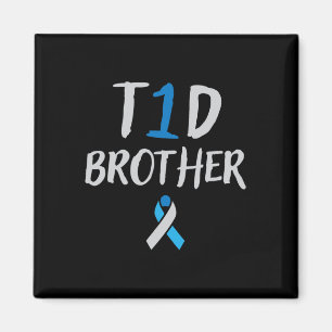 Type 1 Diabetes Brother Awareness For Diabetics Magnet