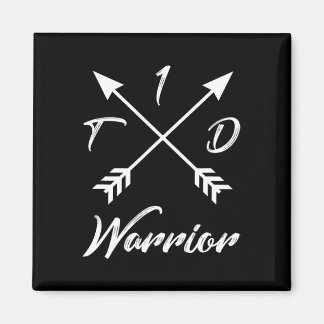 Type 1 Diabetes Gifts Women Girls Kids T1D Warrior Magnet