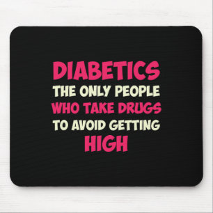 Type 1 Diabetes Mum Mother T1d Diabetic Awareness  Mouse Pad