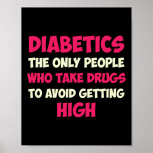 Type 1 Diabetes Mum Mother T1d Diabetic Awareness  Poster