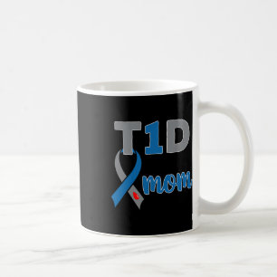 Type 1 Diabetes Mum T1d Awareness Ribbon Coffee Mug