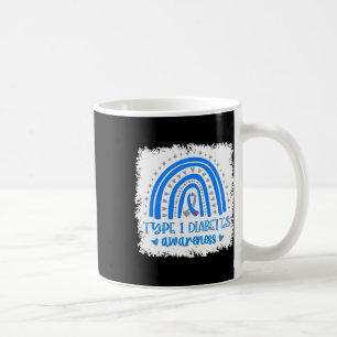 Type 1 Diabetes November We Wear Blue For Diabetes Coffee Mug