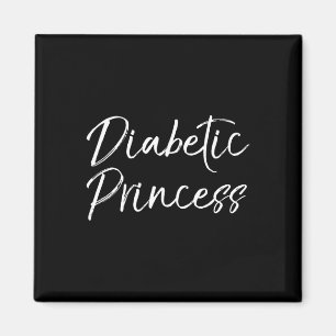 Type 1 Diabetes Quote For Girls Gift Cute Diabetic Magnet