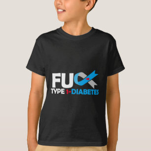 Type 1 Diabetes T1d Diabetes Awareness Diabetic T-Shirt