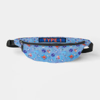 Type 1 or 2 Diabetes Colourful Print