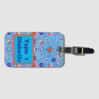 Type 1 or 2 Diabetic Colourful Print
