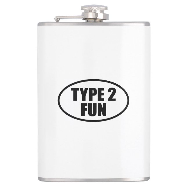 Type 2 Fun Hip Flask (Front)