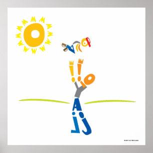 Type Dad Print - Happy Father's Day!