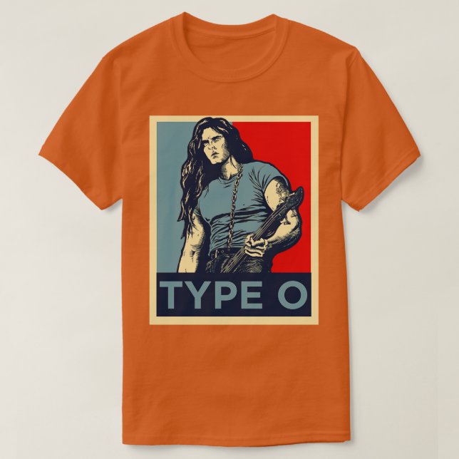 Type O Hope Negative T-Shirt (Design Front)