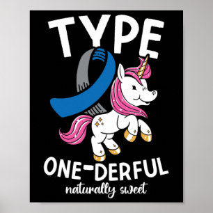 Type One Derful Naturally Sweet Diabetes  Poster