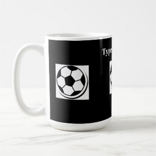Type Your Text Custom Football image Style Classic Coffee Mug