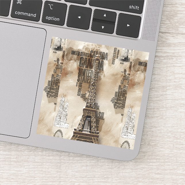 Typeography Paris (Detail)