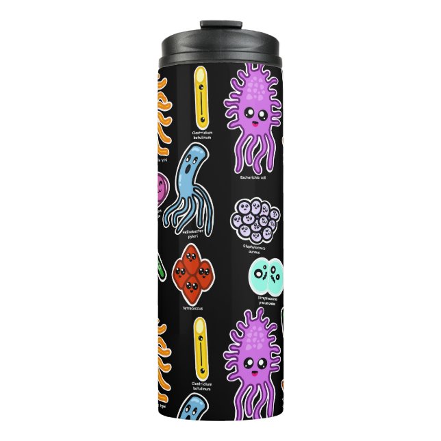 Types Of Bacteria Thermal Tumbler (Front)
