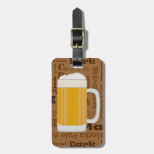 Types of Beer Series Print 1 Luggage Tag