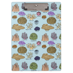 Types Of Coral Clipboard