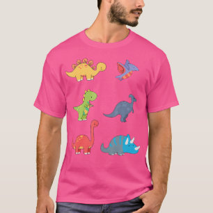 Types Of Dinosaurs Dino Identification - Cute Swee T-Shirt