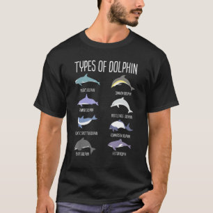 Types Of Dolphin T-Shirt