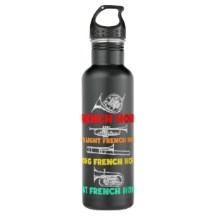 Types Of French Horn Player Brass Player Music Tea 710 Ml Water Bottle