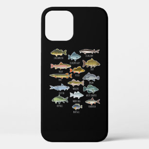 Types Of Freshwater Fish Species Fishing iPhone 12 Pro Case