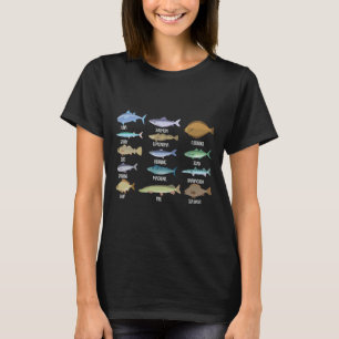 Types Of Freshwater Fish T-Shirt