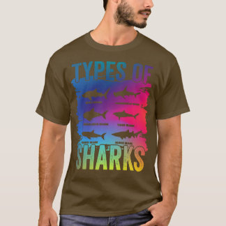 Types Of Sharks T-Shirt