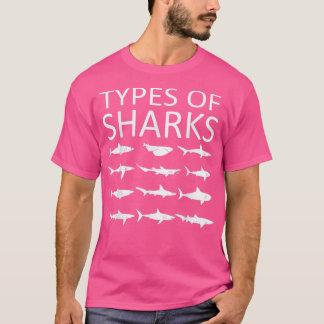 Types Of Sharks T-Shirt